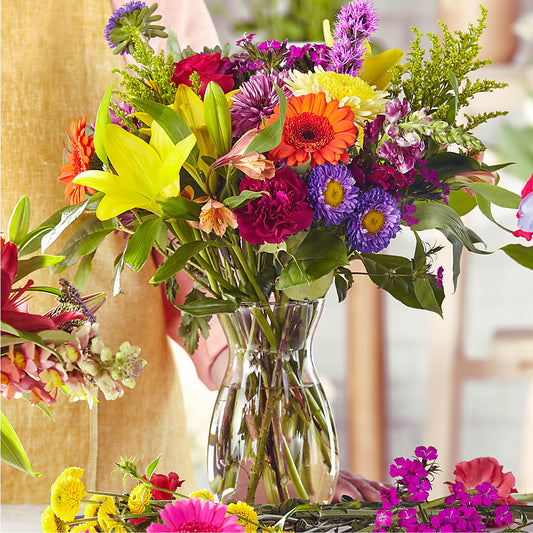 Bold & Bright – A Florist Original – Touch Of Roses Inc, Visalia CA