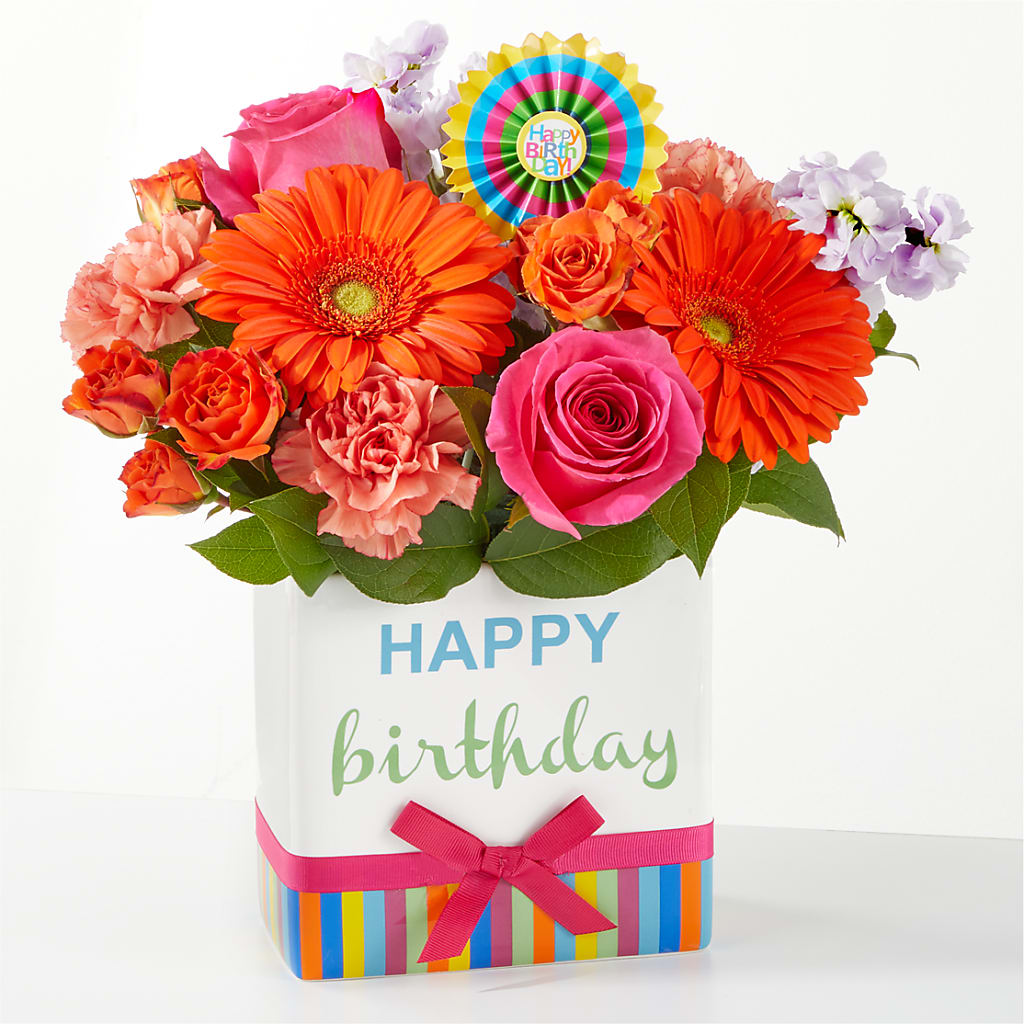 Birthday Surprise Bouquet – Touch Of Roses Inc, Visalia CA