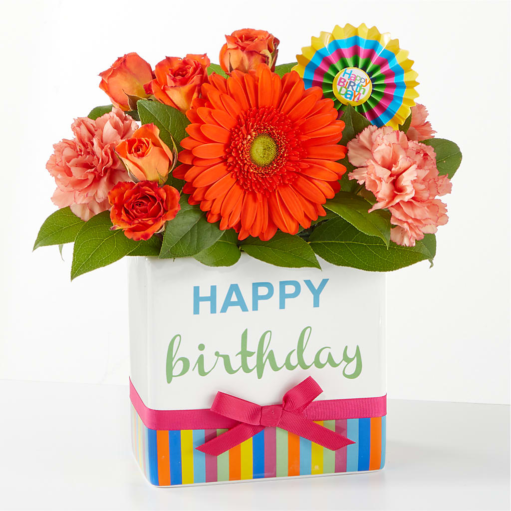 Birthday Surprise Bouquet – Touch Of Roses INC, Visalia CA