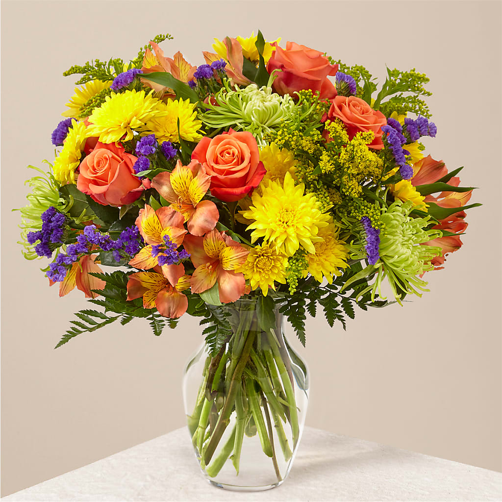 Marmalade Skies Bouquet – Touch Of Roses Inc, Visalia CA