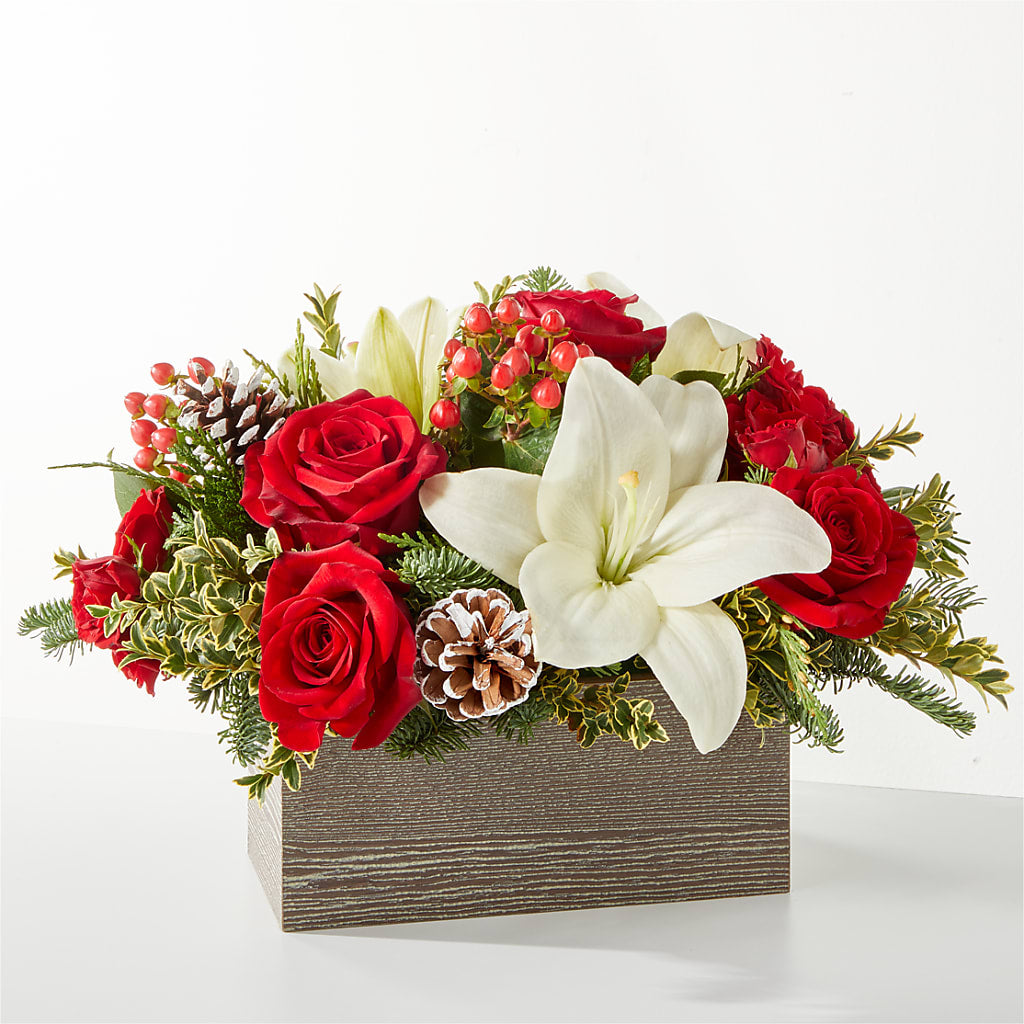 Snowy Wonderland Bouquet – Touch Of Roses INC, Visalia CA