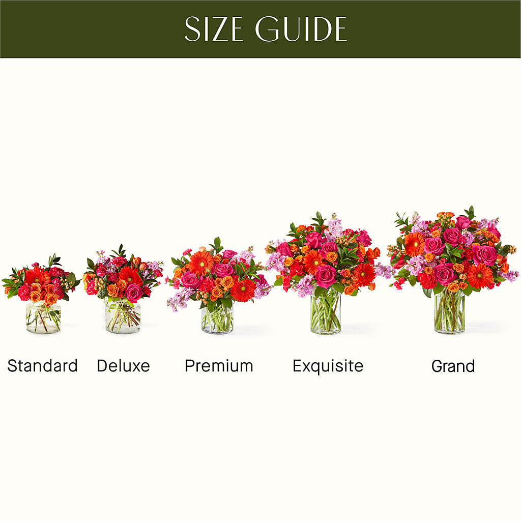 Fiesta Bouquet – Touch Of Roses, Visalia CA