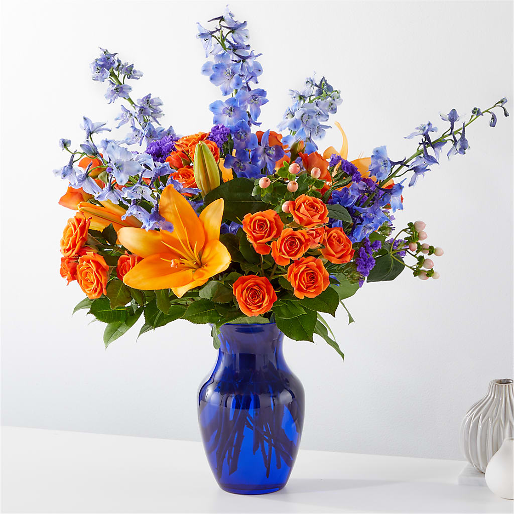 Radiant Citrus Bouquet – Touch Of Roses Inc, Visalia CA
