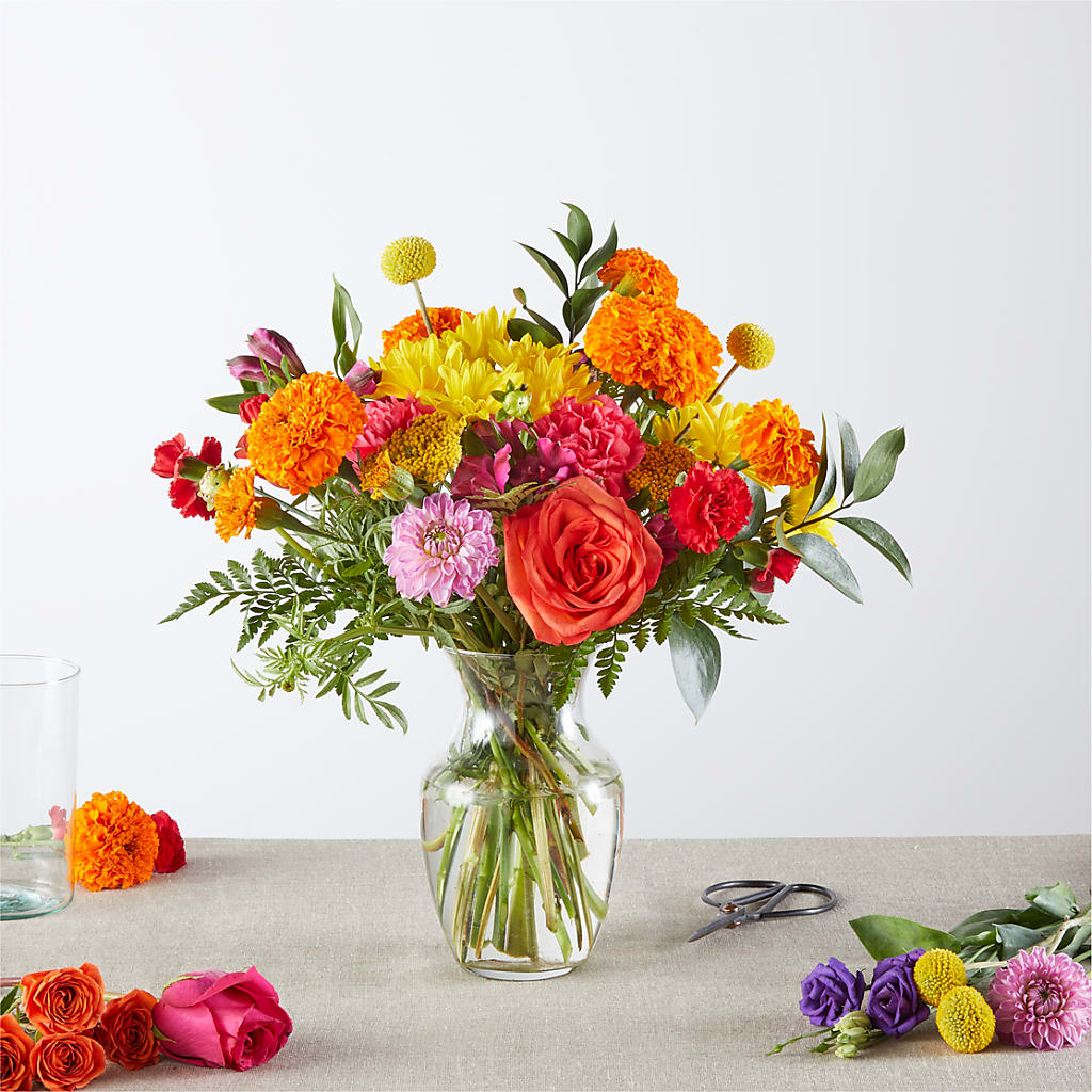 Feast of Color – A Florist Original – Touch Of Roses Inc, Visalia CA