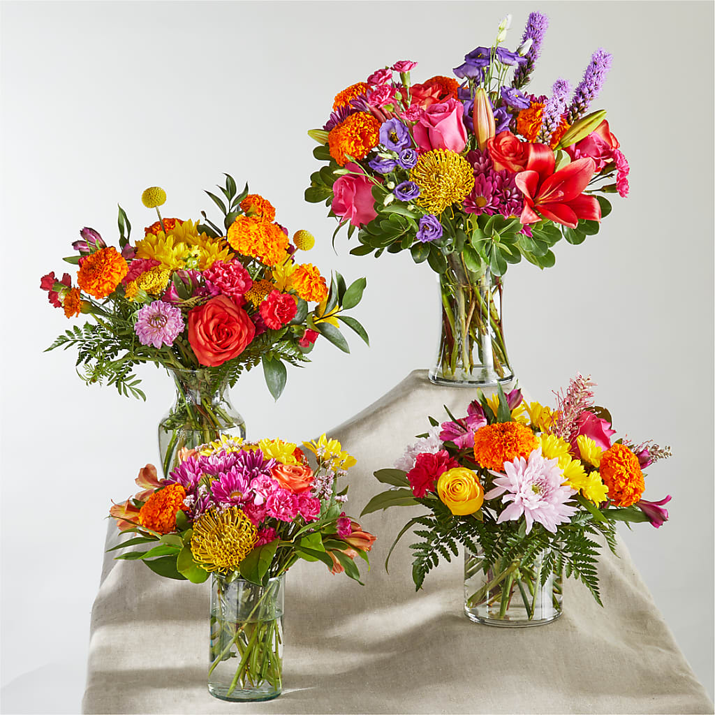 Feast of Color – A Florist Original – Touch Of Roses, Visalia CA