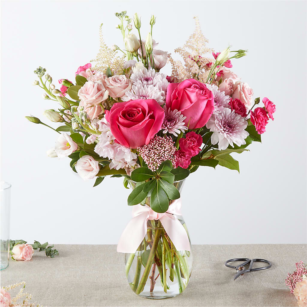 Pink Ribbon - A Florist Original – Touch Of Roses Inc, Visalia CA