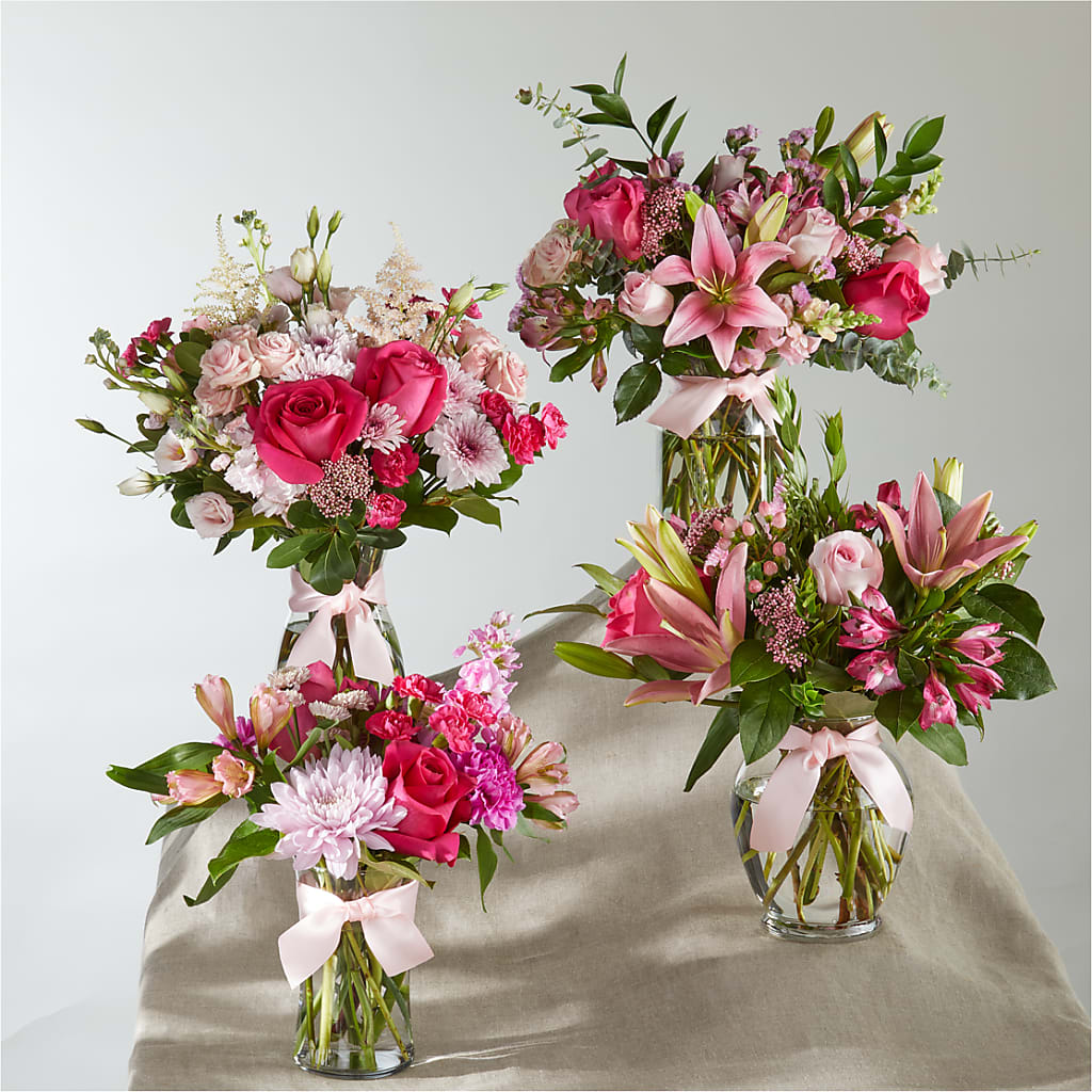 Pink Ribbon - A Florist Original – Touch Of Roses, Visalia CA