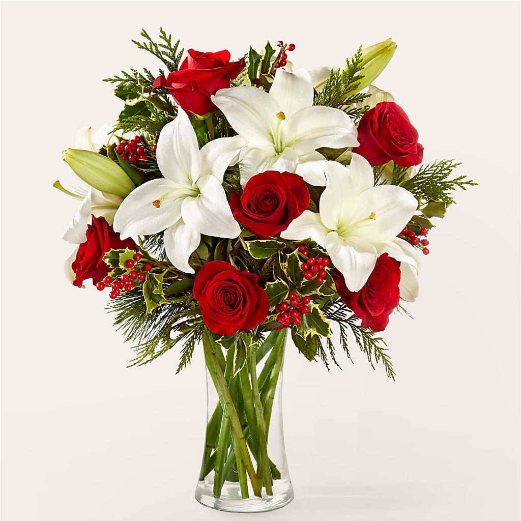 Sparkling Snowflakes Bouquet – Touch Of Roses INC, Visalia CA