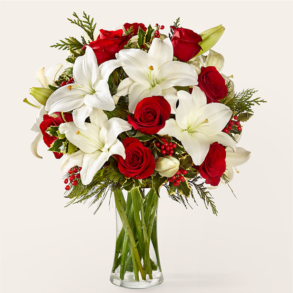 Sparkling Snowflakes Bouquet – Touch Of Roses Inc, Visalia CA
