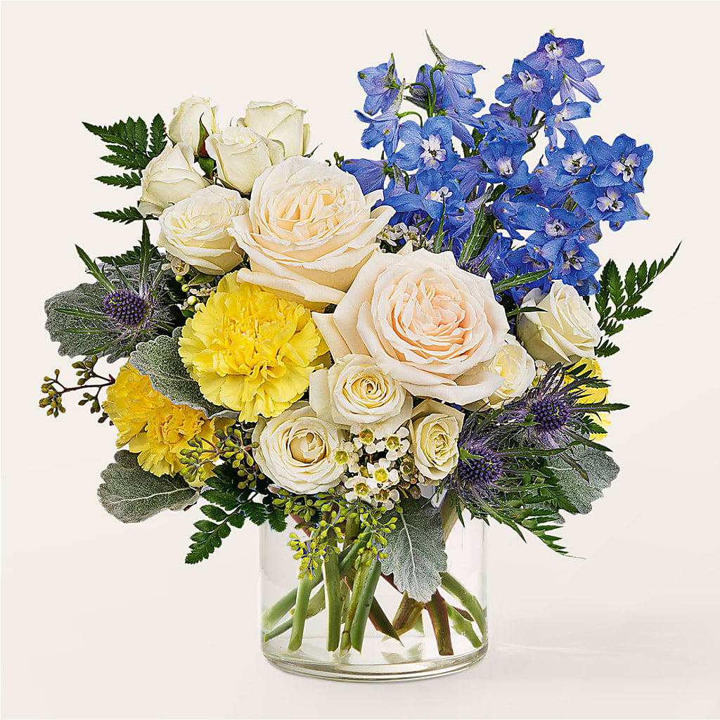 Lemon Sorbet Bouquet – Touch Of Roses INC, Visalia CA