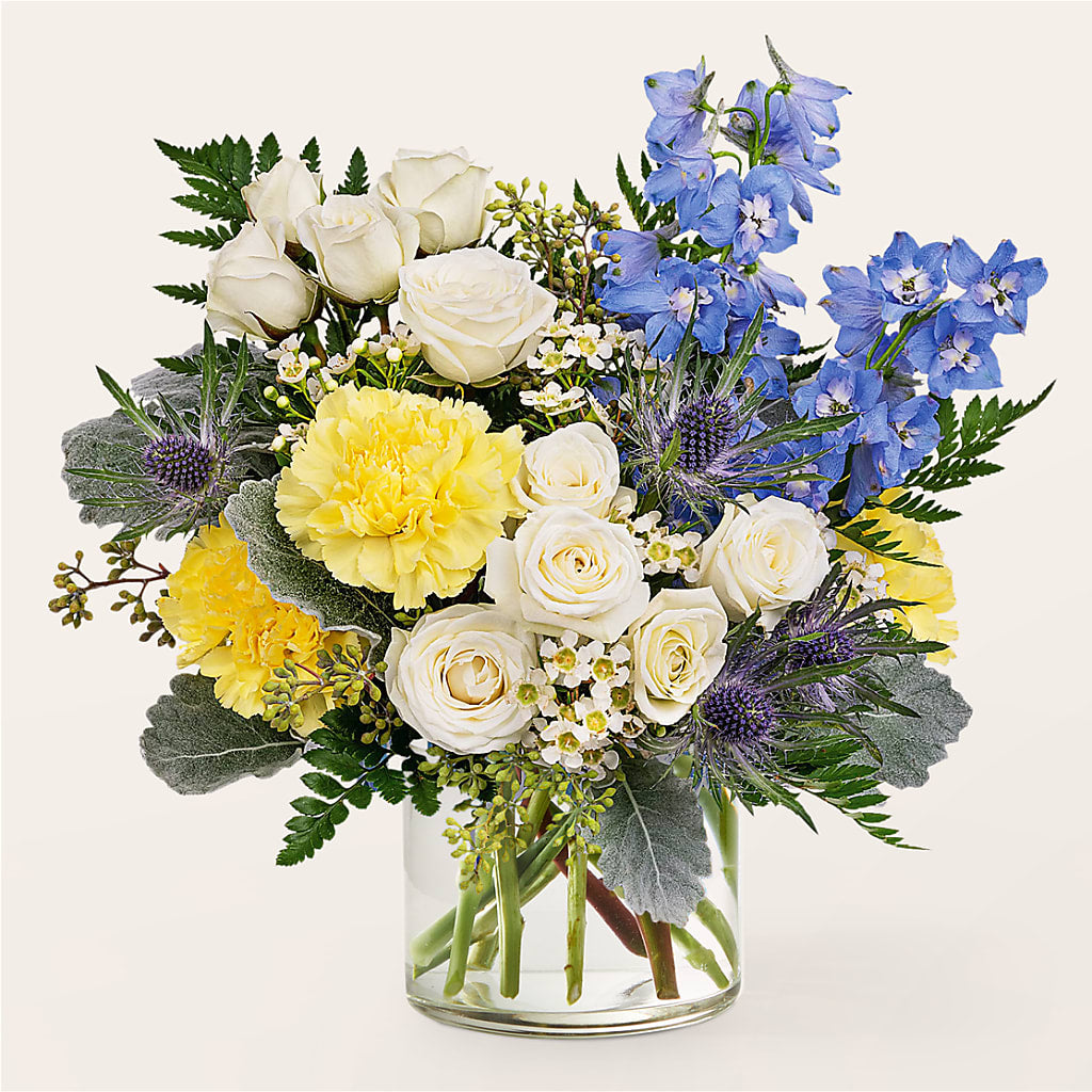 Lemon Sorbet Bouquet – Touch Of Roses INC, Visalia CA