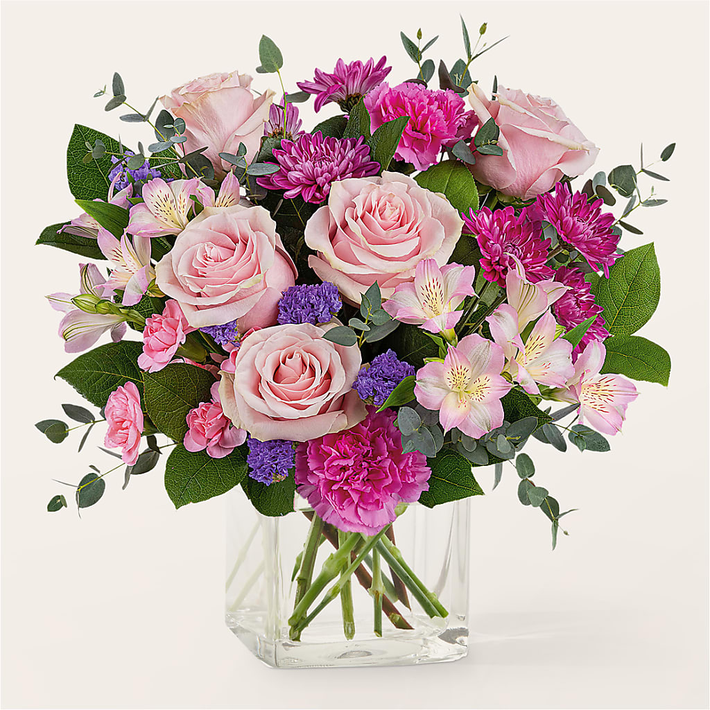 Rosy Radiance Bouquet – Touch Of Roses INC, Visalia CA