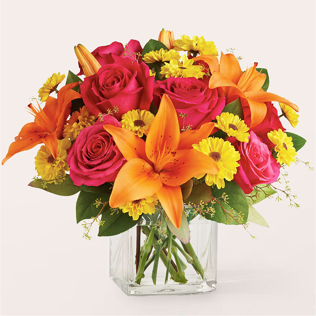 Neon Lights Bouquet – Touch Of Roses Inc, Visalia CA