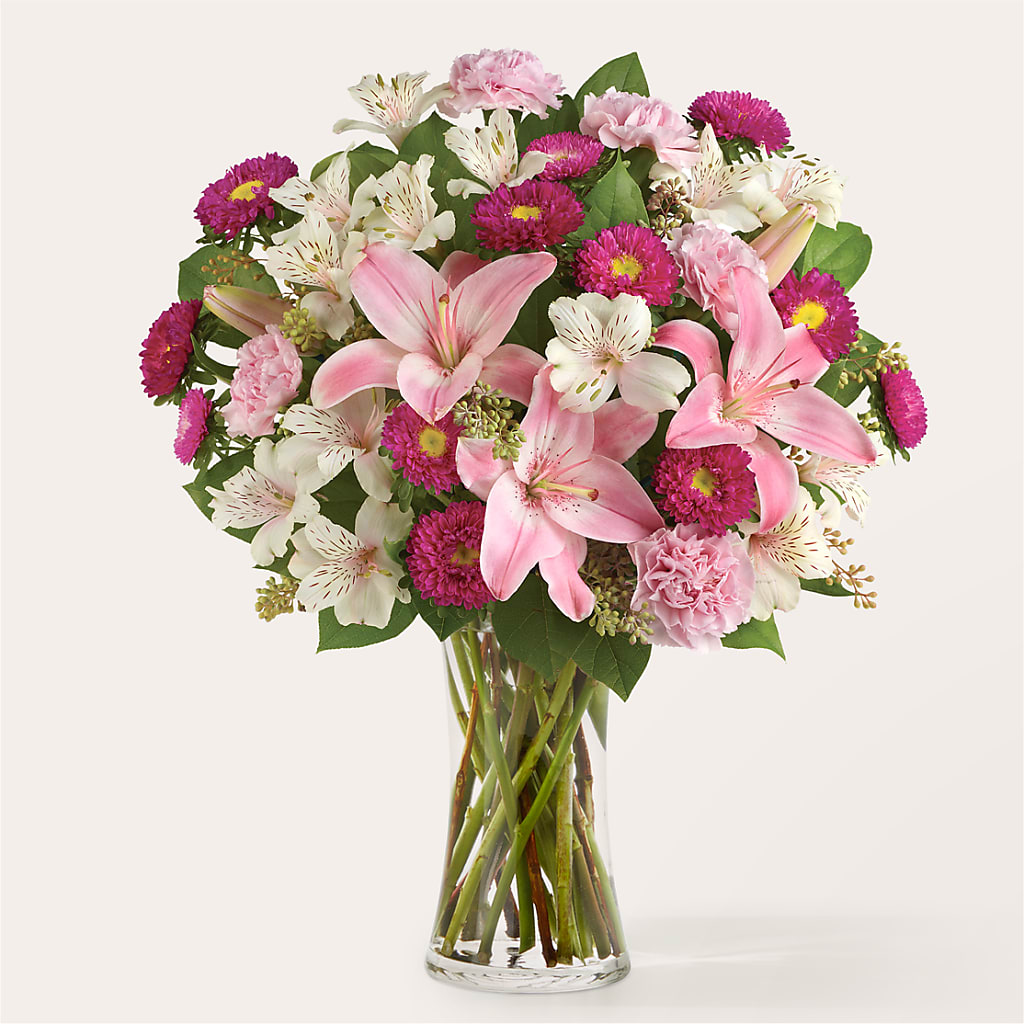 Feeling Fuchsia Bouquet – Touch Of Roses Inc, Visalia CA