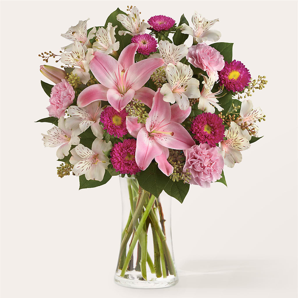 Feeling Fuchsia Bouquet – Touch Of Roses INC, Visalia CA