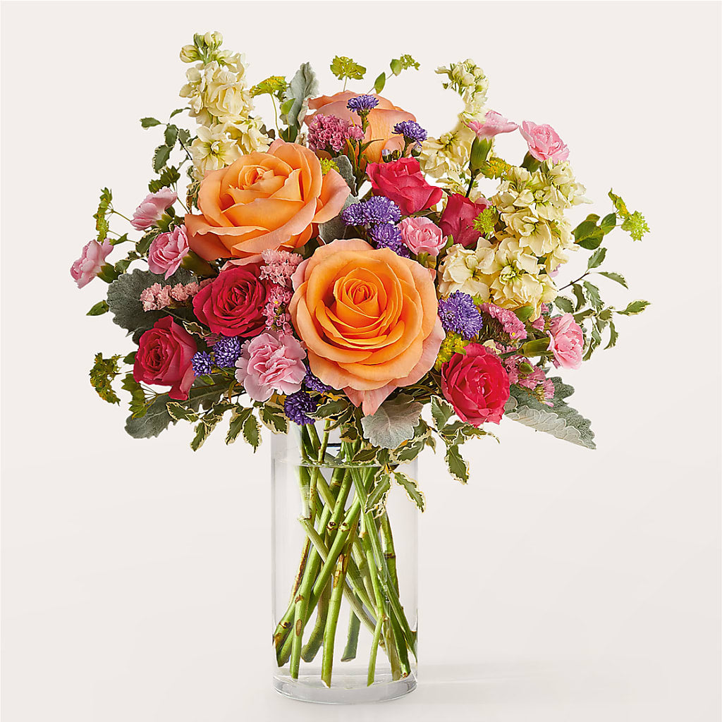 Tangerine Tango Bouquet – Touch Of Roses INC, Visalia CA