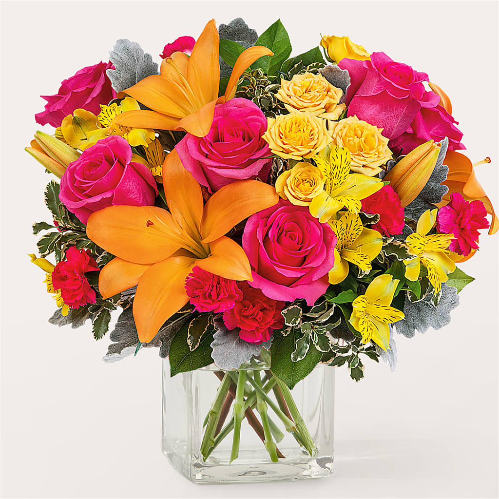 To the Tropics Bouquet – Touch Of Roses INC, Visalia CA