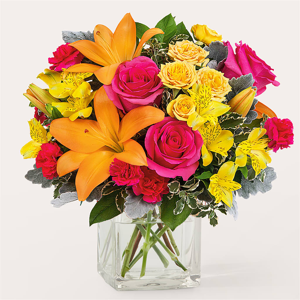 To the Tropics Bouquet – Touch Of Roses INC, Visalia CA