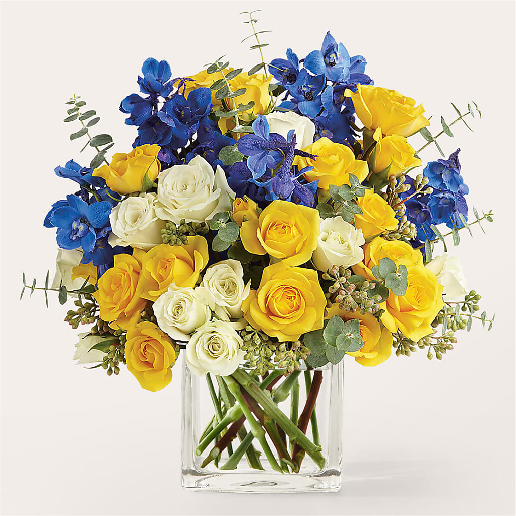Sparkling Citrine Bouquet – Touch Of Roses Inc, Visalia CA