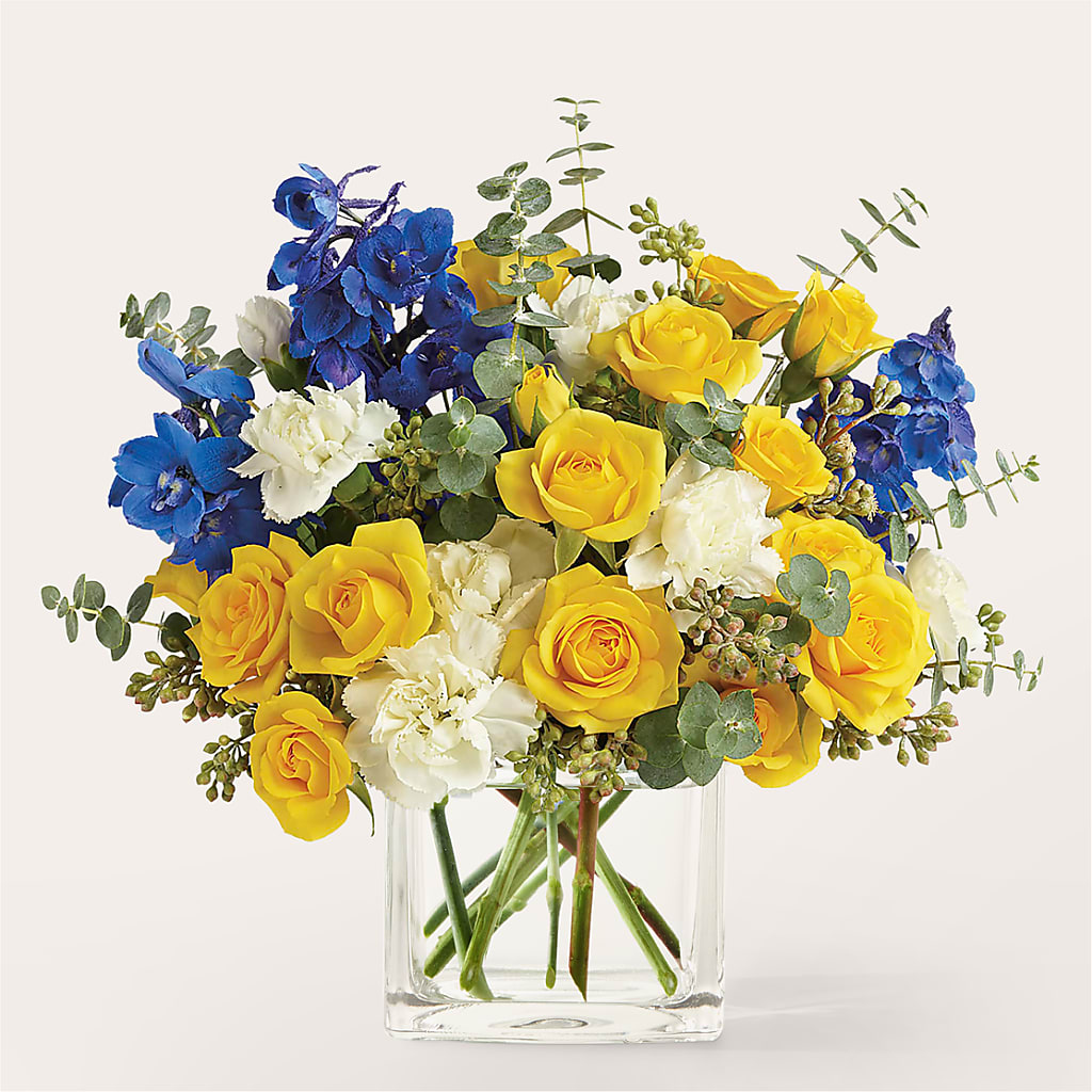 Sparkling Citrine Bouquet – Touch Of Roses INC, Visalia CA