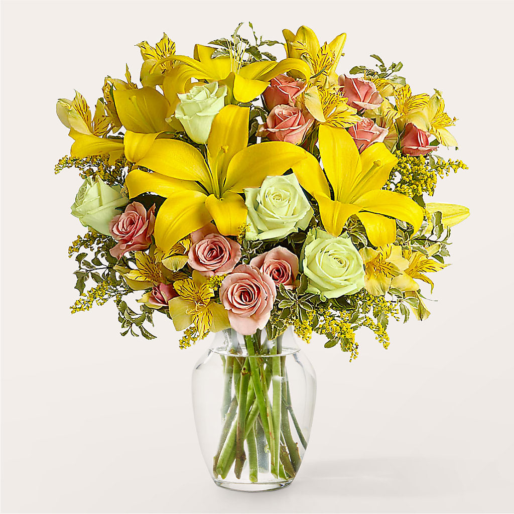 Sunburst Bouquet – Touch Of Roses Inc, Visalia CA
