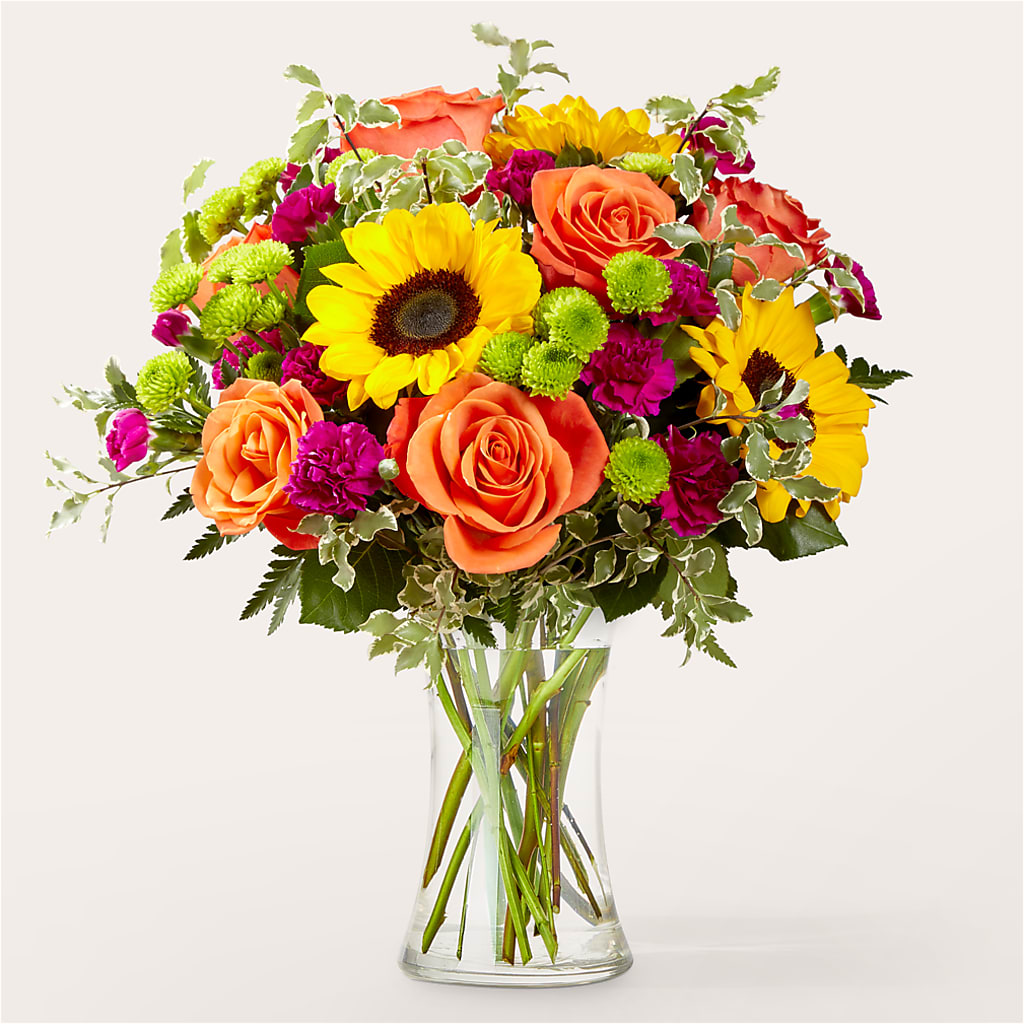Warmth & Light Bouquet – Touch Of Roses INC, Visalia CA