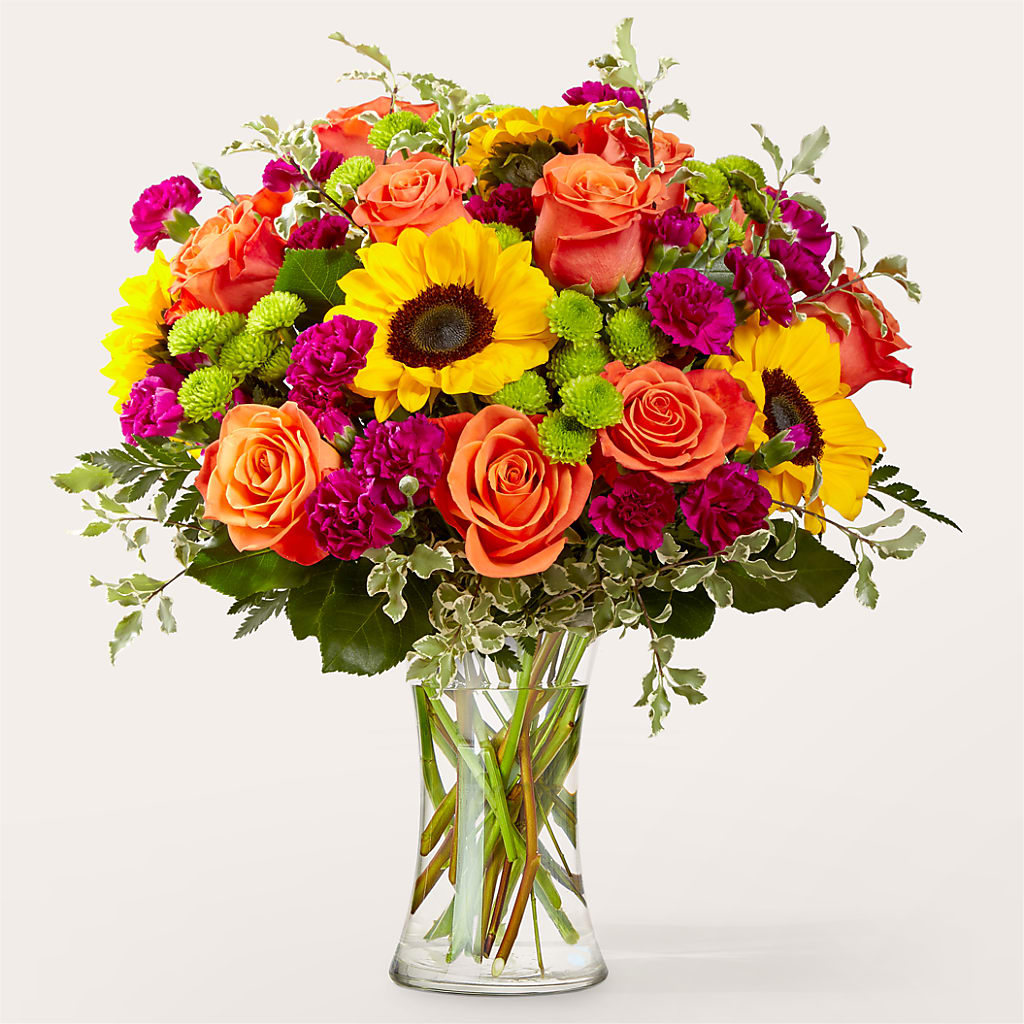 Warmth & Light Bouquet – Touch Of Roses Inc, Visalia CA