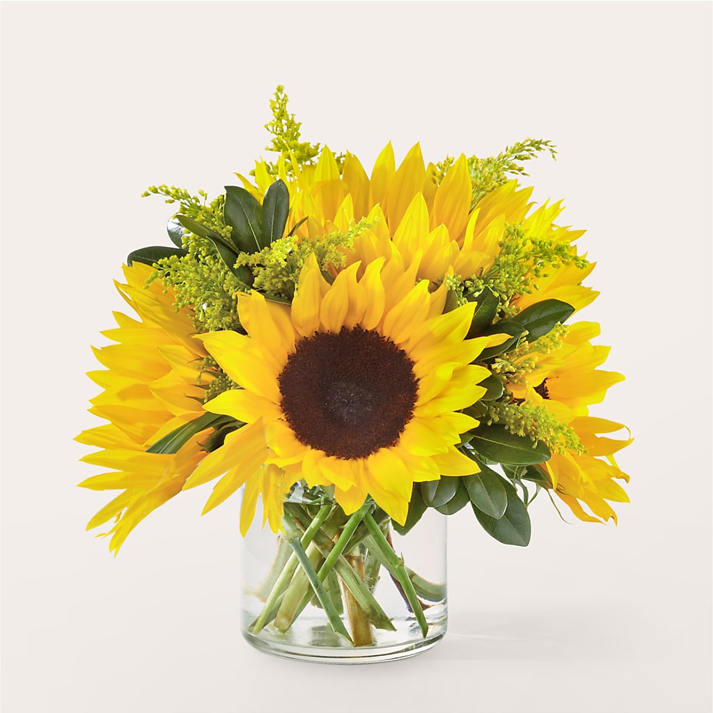 Beaming Sunflower Bouquet – Touch Of Roses INC, Visalia CA