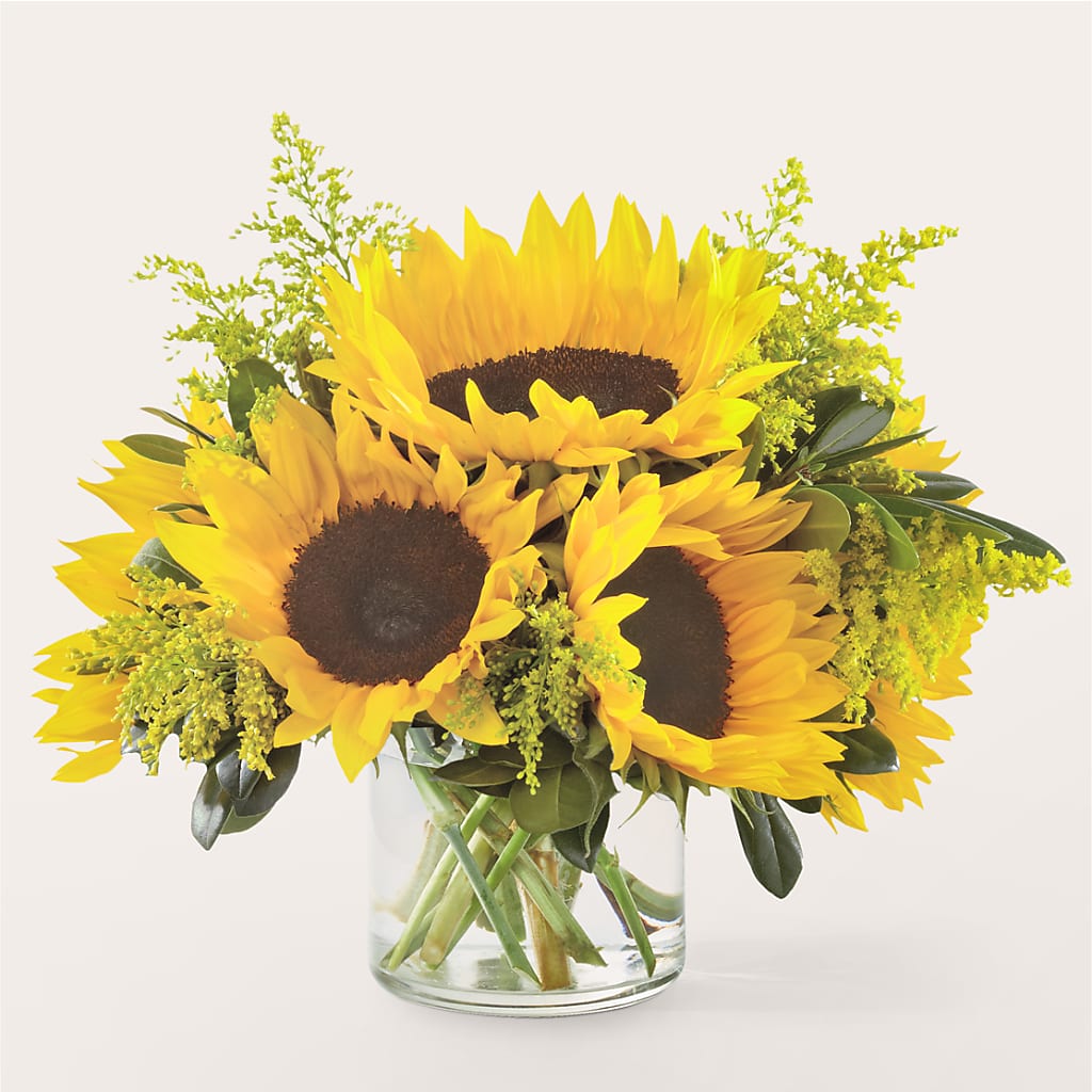 Beaming Sunflower Bouquet – Touch Of Roses Inc, Visalia CA