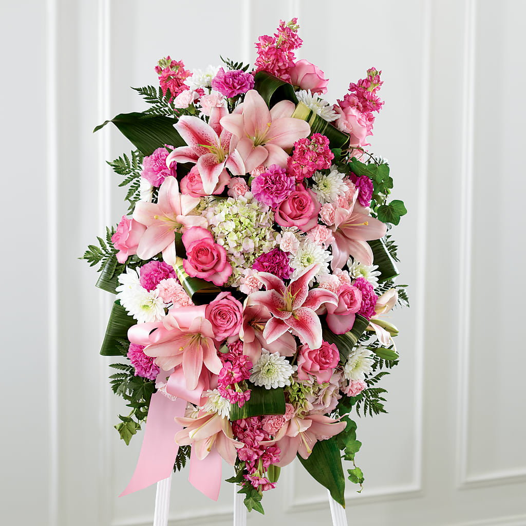Comforting Standing Spray – Touch Of Roses Inc, Visalia CA