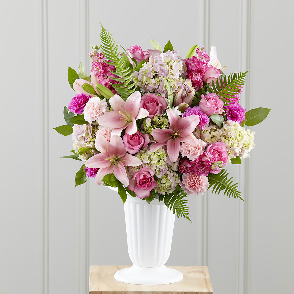 Never-Ending Love Arrangement – Touch Of Roses Inc, Visalia CA