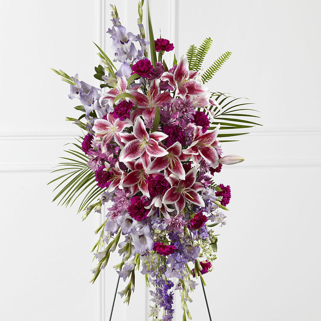 Tender Touch Standing Spray – Touch Of Roses Inc, Visalia CA