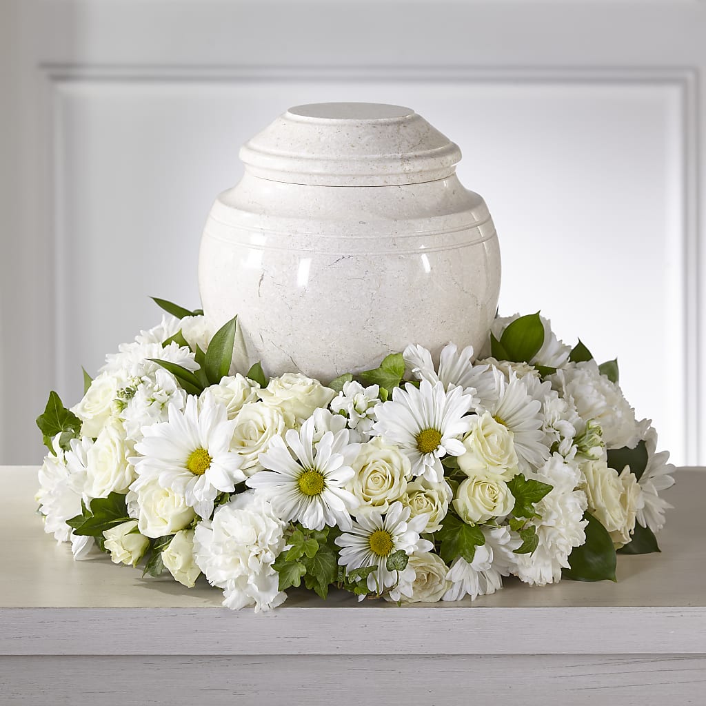 Ivory Gardens Cremation Adornment – Touch Of Roses Inc, Visalia CA