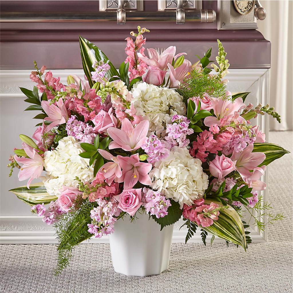 Simply Serene Floor Basket – Touch Of Roses Inc, Visalia CA