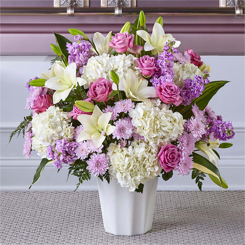 Heaven Sent Floor Basket – Touch Of Roses Inc, Visalia CA