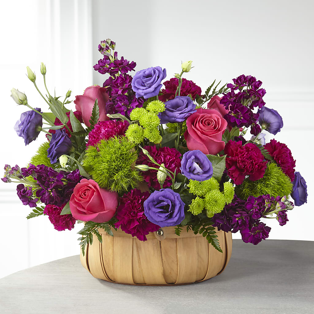 Serene Sanctuary Basket – Touch Of Roses Inc, Visalia CA