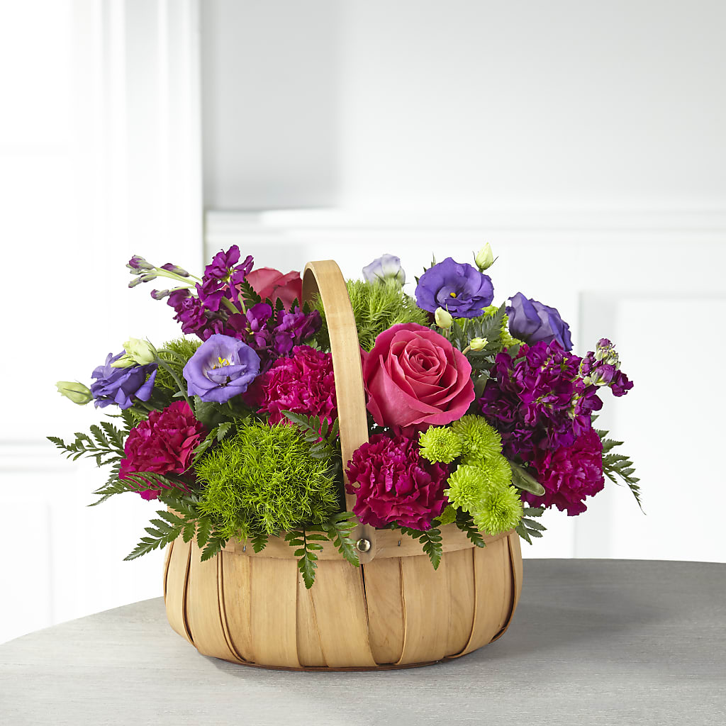 Serene Sanctuary Basket – Touch Of Roses INC, Visalia CA