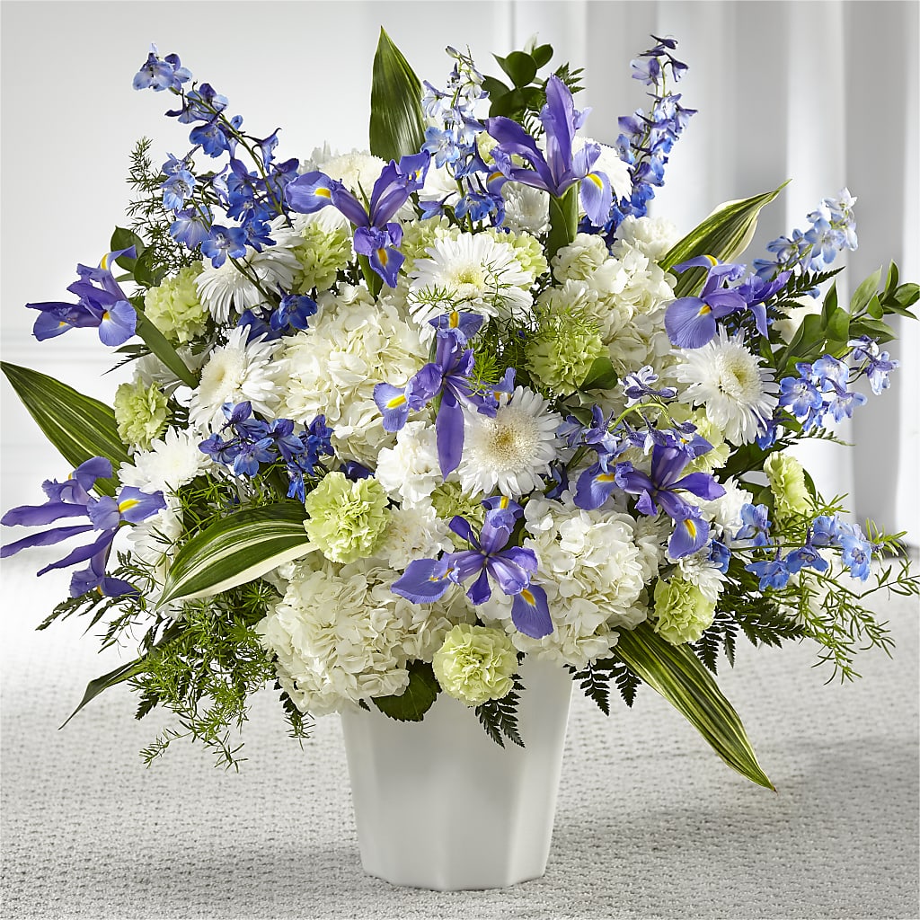 Soft Serenity Floor Basket – Touch Of Roses Inc, Visalia CA