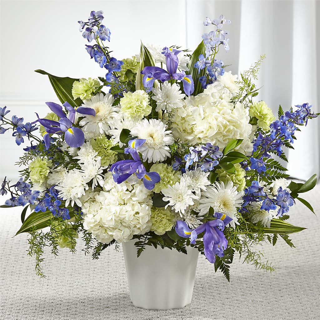 Soft Serenity Floor Basket – Touch Of Roses INC, Visalia CA