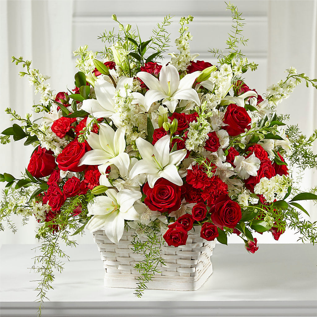 Sentiments of Love Arrangement – Touch Of Roses Inc, Visalia CA