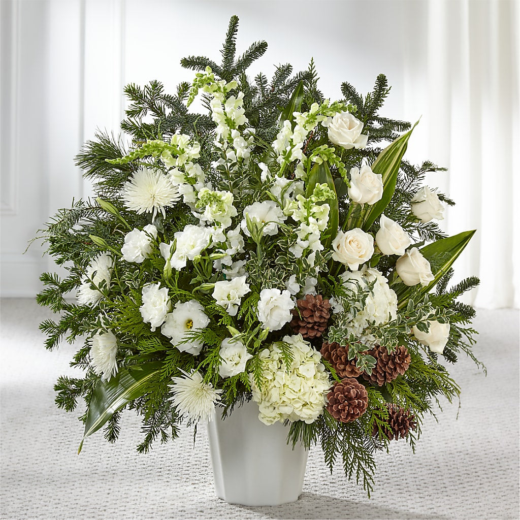 Heavenly Love Floor Basket – Touch Of Roses Inc, Visalia CA