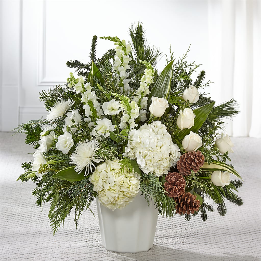 Heavenly Love Floor Basket – Touch Of Roses INC, Visalia CA