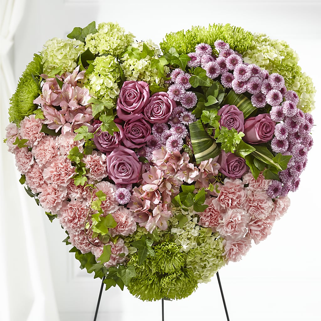 Heartwarming Standing Heart – Touch Of Roses Inc, Visalia CA