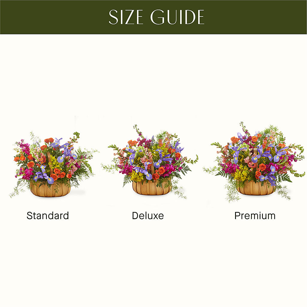 Garden of Life Basket – Touch Of Roses, Visalia CA