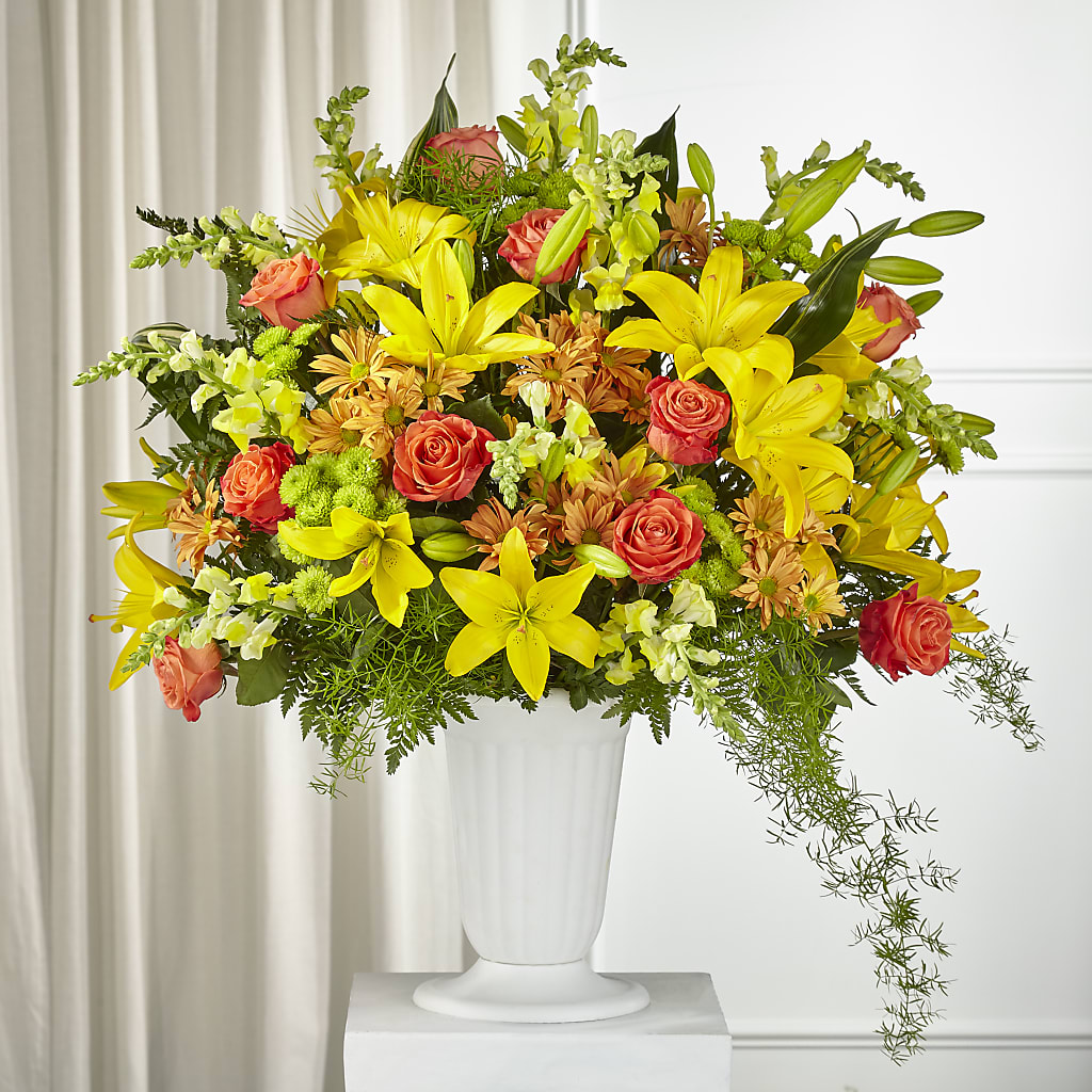 Fall Sentiments Arrangement – Touch Of Roses Inc, Visalia CA