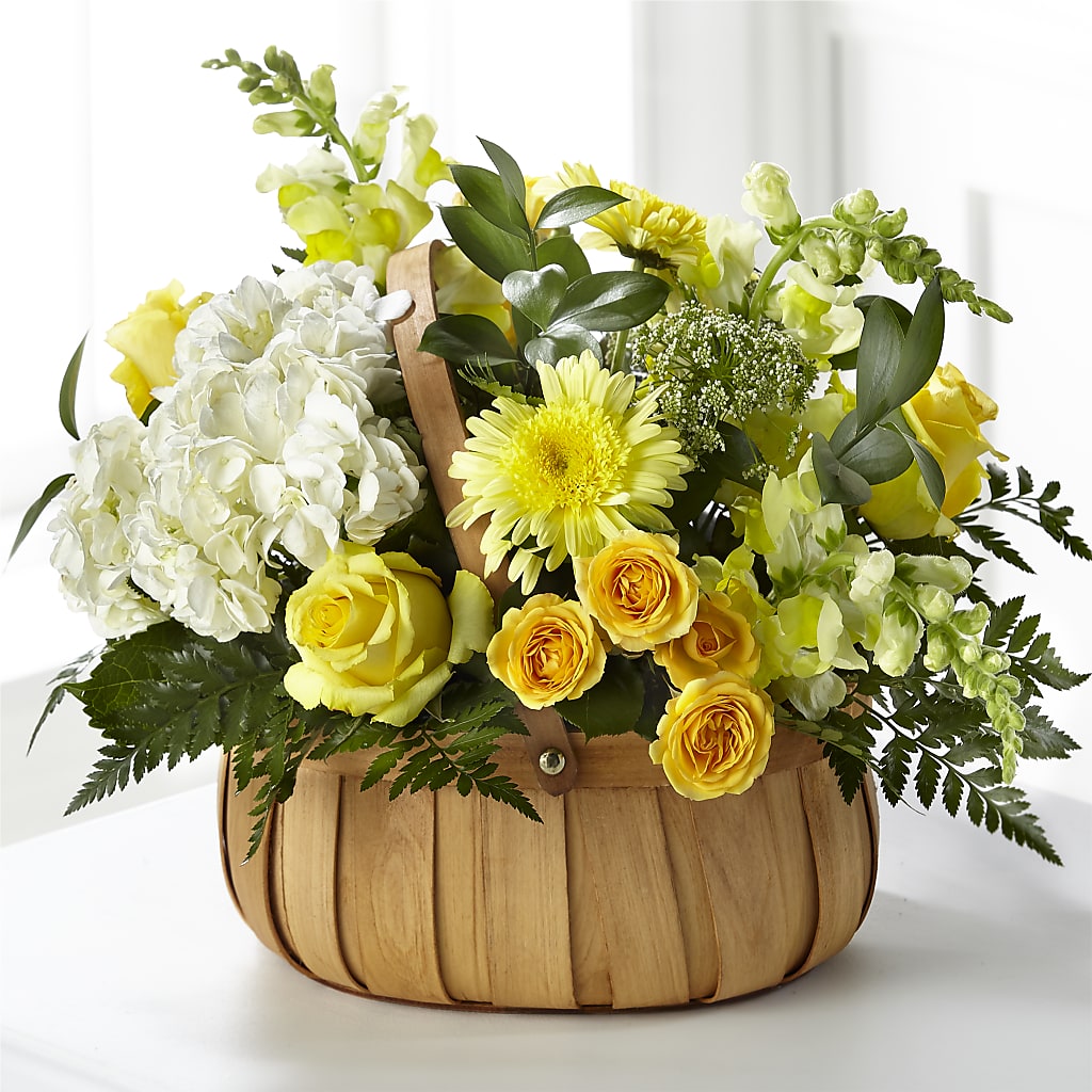 Rustic Remembrance Basket – Touch Of Roses INC, Visalia CA