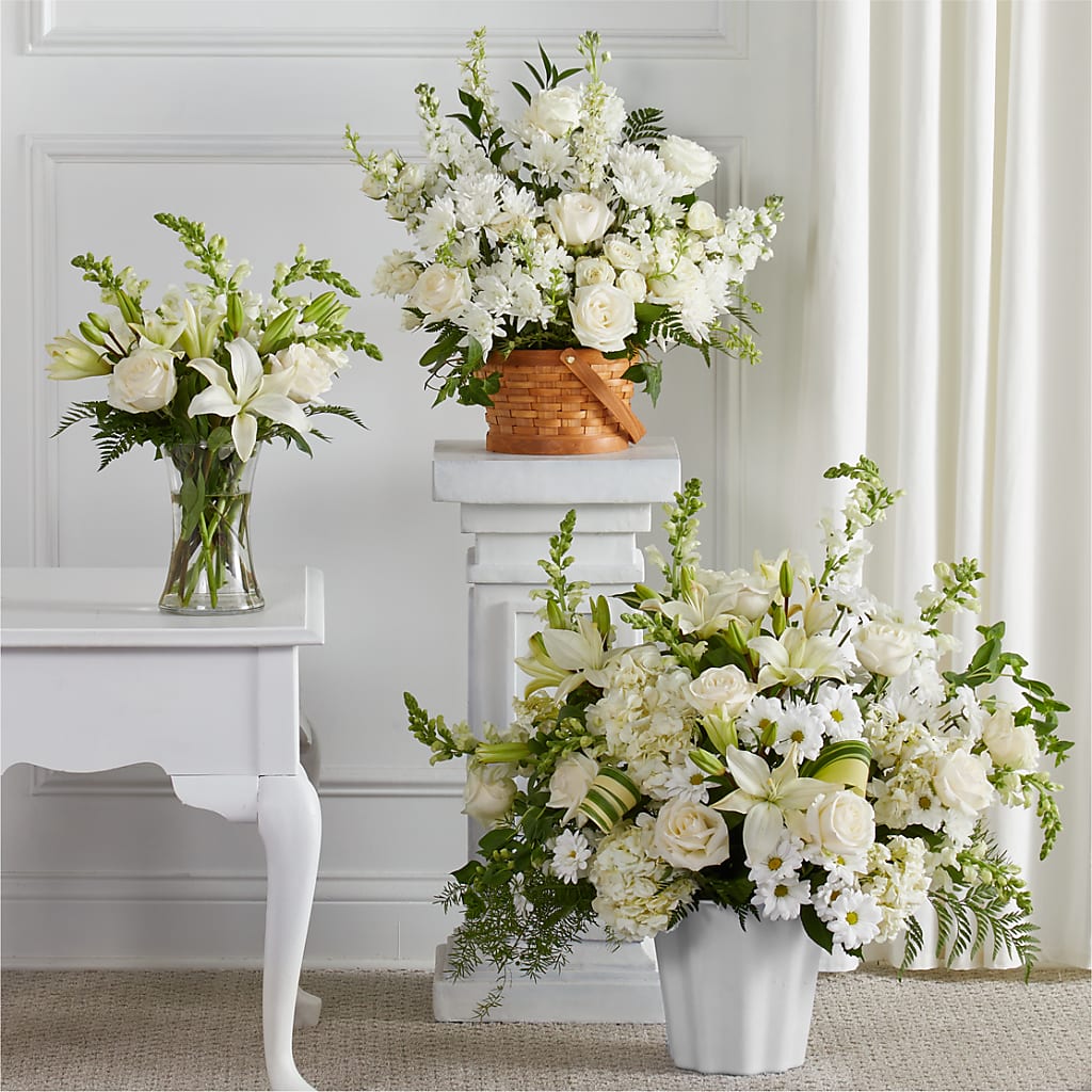 Sincerest Condolences Bundles – Touch Of Roses INC, Visalia CA