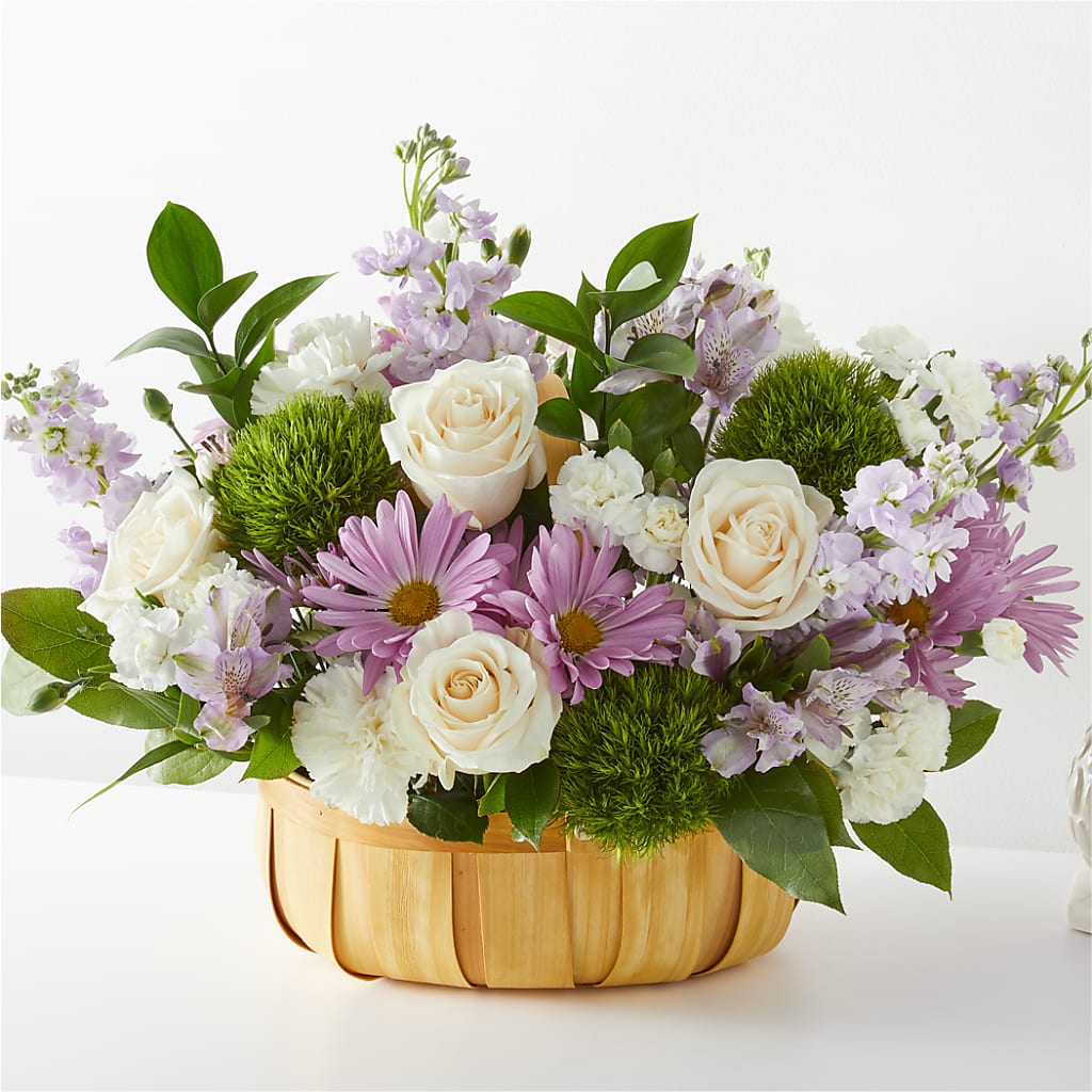 Peace & Love Basket – Touch Of Roses Inc, Visalia CA