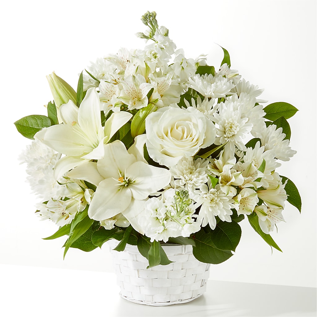 Peaceful Reflections Arrangement – Touch Of Roses INC, Visalia CA