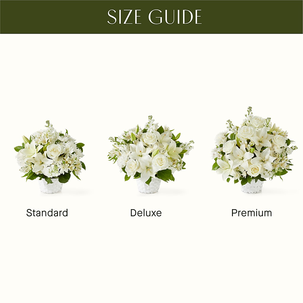 Peaceful Reflections Arrangement – Touch Of Roses, Visalia CA